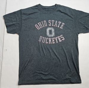 Ohio State Buckeyes T Shirt Large Gray (lot 272)